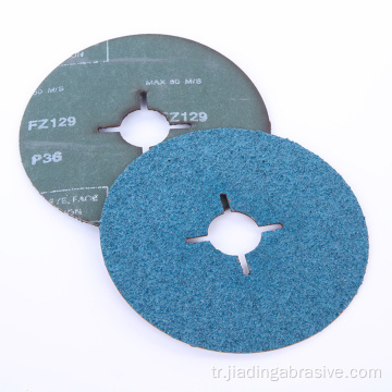 zımpara diskleri kaplamalı aşındırıcı Elyaf Takviyeli disk